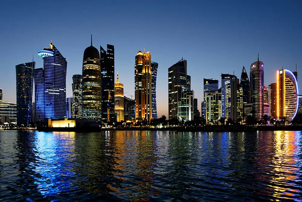 Doha after dark—bold flavours, soft light, and unhurried romance