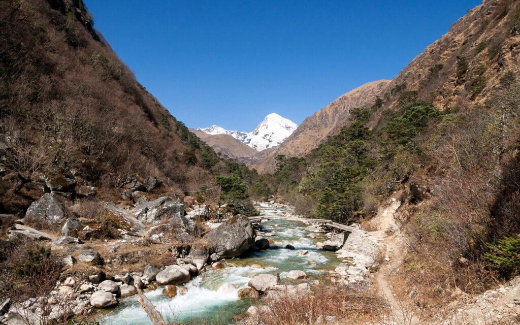 Paro River to Mount Jhomolhari The Trek Begins
