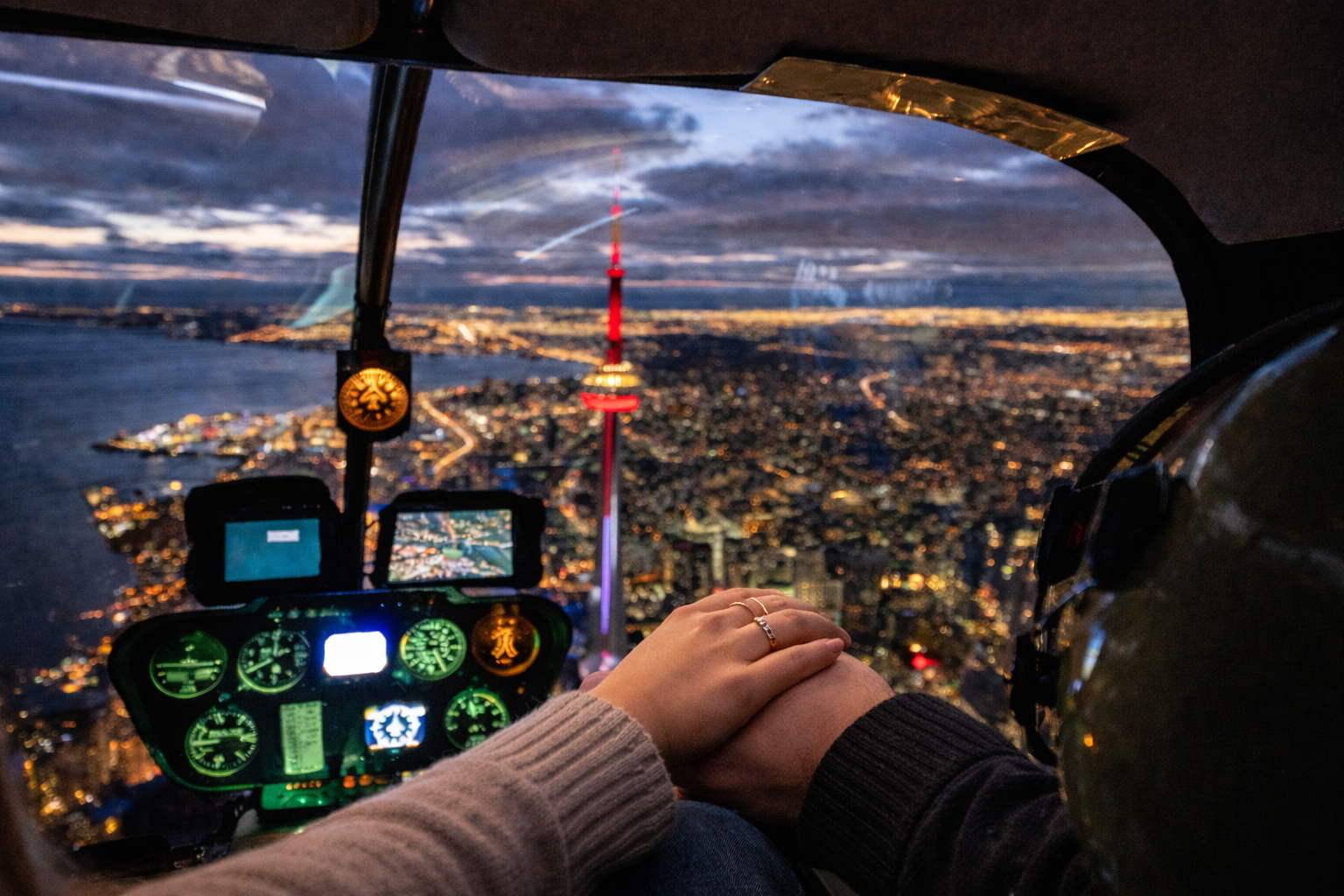 Skyline lights to waterfall mist—Ontario, made for honeymoon magic