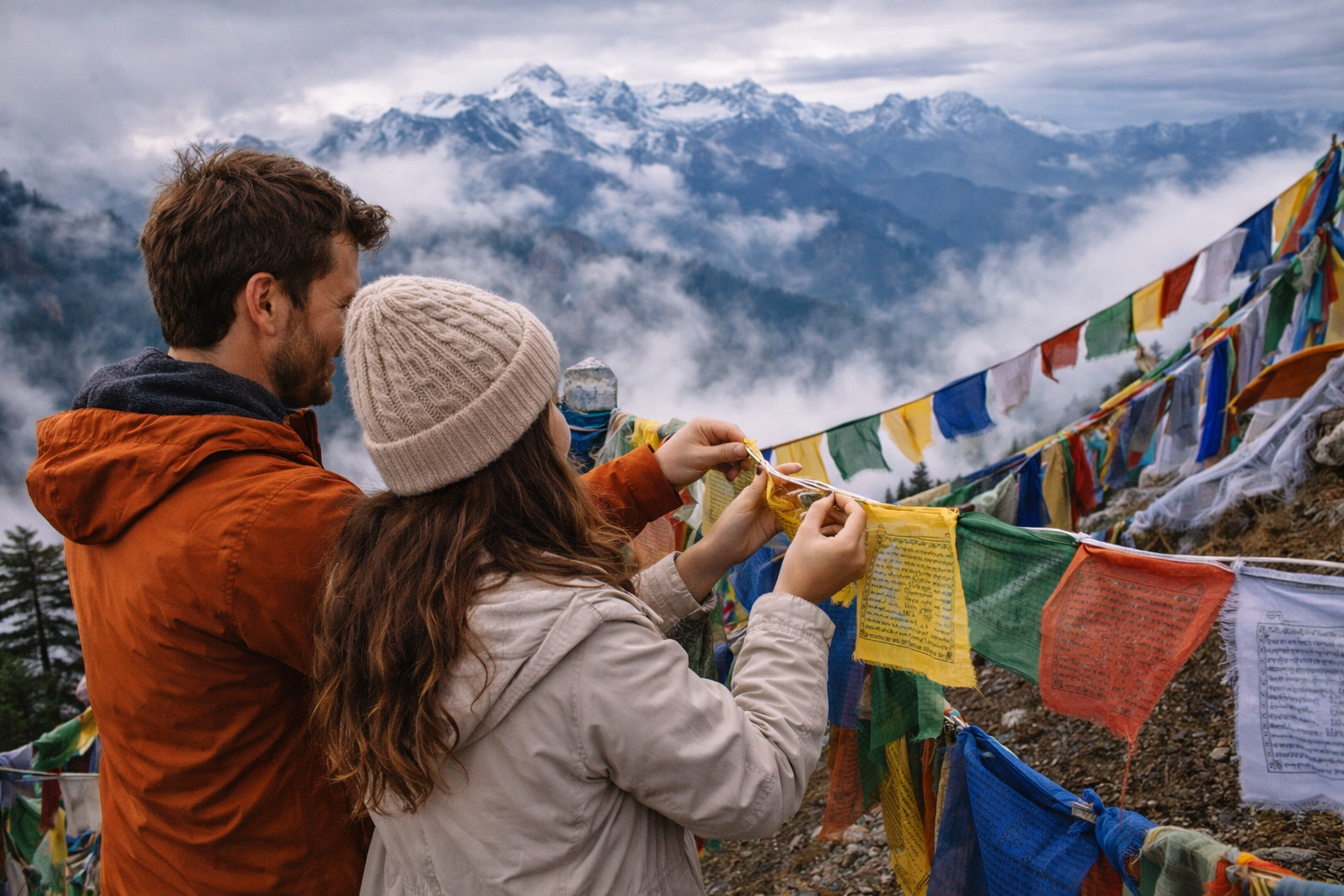 When the air feels sacred and the silence feels shared