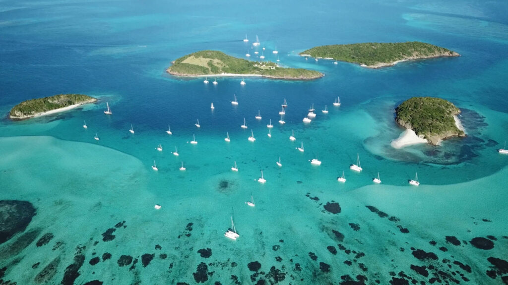 Canouan and Tobago Cays Sailing, Snorkeling and Open Water