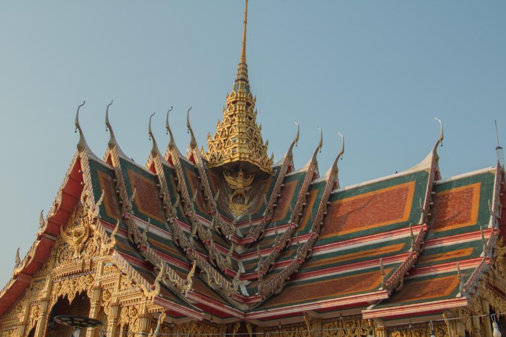 Collage-style editorial image suggesting diverse cultural honeymoon landscapes including ancient temples ornate architecture